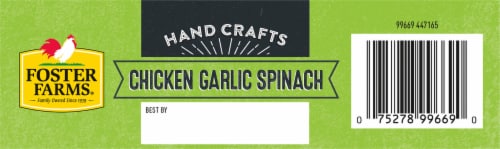 Foster Farms® Chicken Garlic Spinach Hand-Rolled Sandwiches Perspective: right