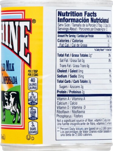 Sunshine Evaported Milk Perspective: right