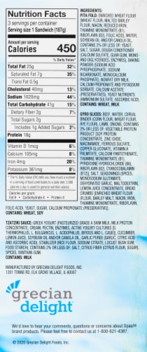 Opaa!® Beef & Lamb Pita Gyro Kit Perspective: right