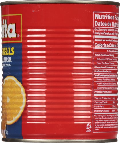Conchita® Extra Heavy Syrup Orange Shells Can Perspective: right