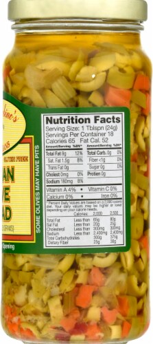 Gambino's Italian Olive Salad Perspective: right