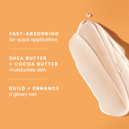Hawaiian Tropic Island Tanning Sunscreen Lotion SPF 4 Iconic Tropical Scent With Shea + Cocoa Butter Perspective: right
