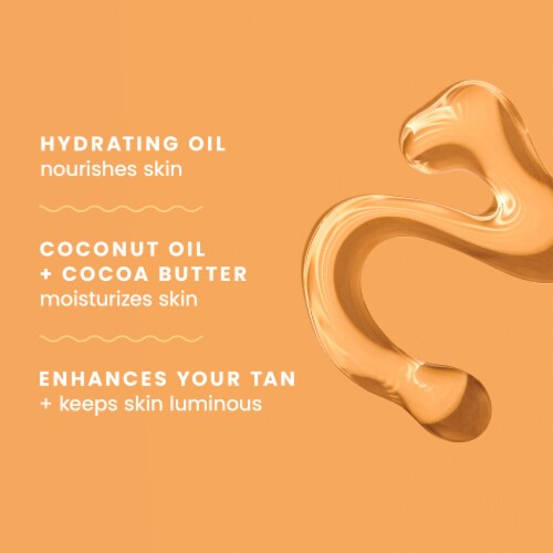 Hawaiian Tropic Dark Tanning Oil Perspective: right