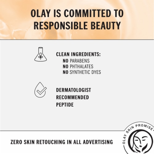Olay Regenerist Vitamin C + Peptide 24 SPF 30 Face Moisturizer Perspective: right