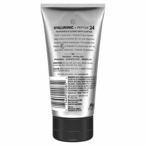 Olay Regenerist Face Wash with Hyaluronic Peptide 24 Perspective: right
