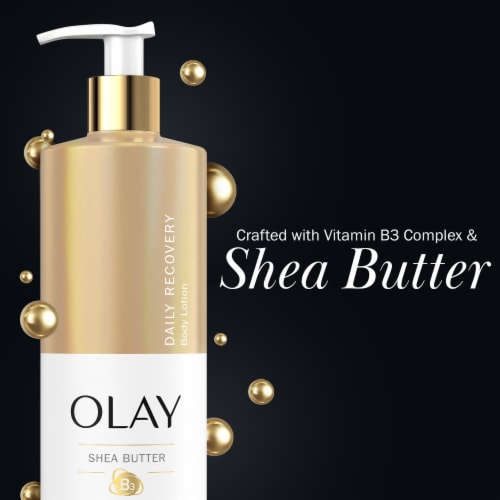 Olay Daily Hand & Body Lotion with Recovery & Hydration Shea Butter Perspective: right