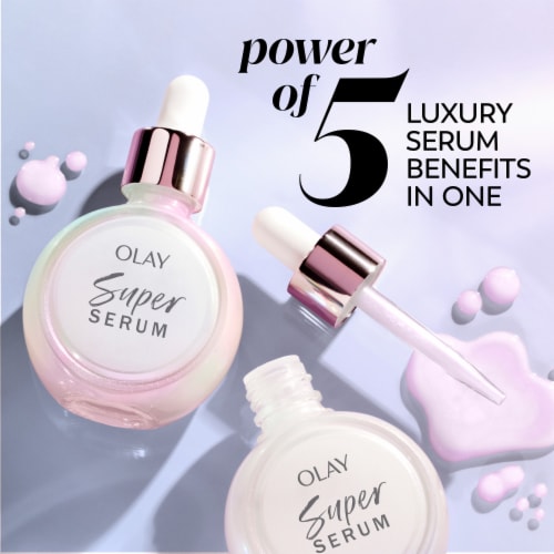 Olay Super Serum Facial Moisturizer Perspective: right