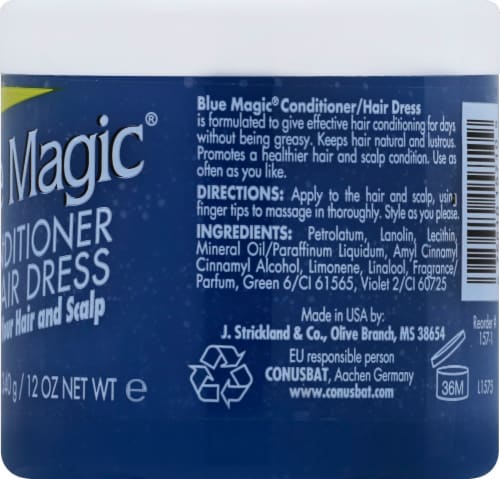 Blue Magic Conditioner Perspective: right