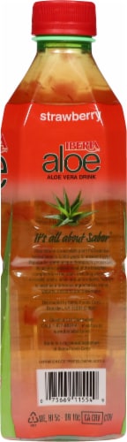 Iberia Strawberry Aloe Vera Drink 16.9 fl oz Perspective: right