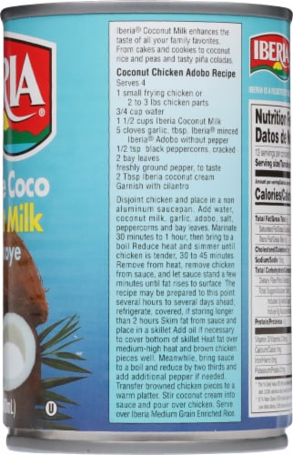 Iberia Coconut Milk 13.5 fl oz Perspective: right