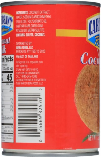 Caribbean Rhythms Coconut Milk 13.5 fl oz Perspective: right