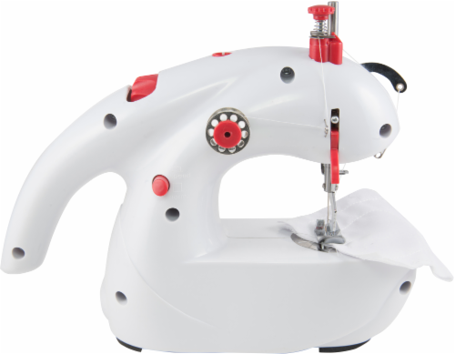 SINGER Stitch Sew Quick Handheld Sewing Machine - White/Red, 1 ct - Foods  Co.