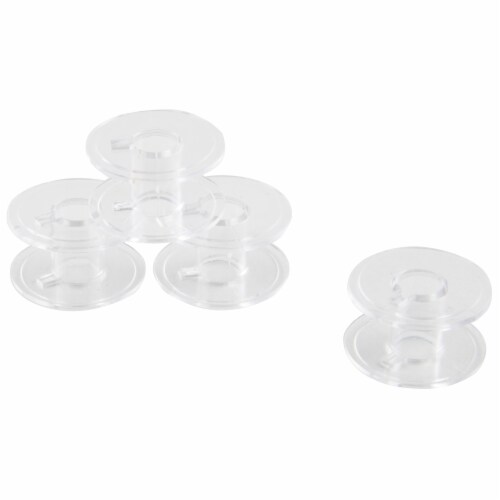 Singer® Plastic Class 15 Bobbins Perspective: right
