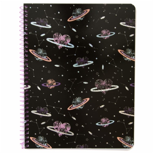 Top Flight 1-Subject Wide Rule Notebook - 70 Sheet - Assorted Perspective: right