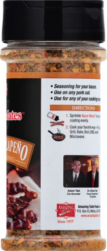 Amazing Taste® Bacon Mates™ Honey Jalapeno Bacon Seasoning Perspective: right
