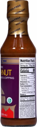 San-J Gluten Free Thai Peanut Marinade & Dipping Sauce Perspective: right