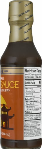 San-J Gluten Free Orange Asian Glaze & Stir-Fry Sauce Perspective: right