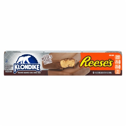Klondike Reese's Frozen Dairy Dessert Bars Perspective: right