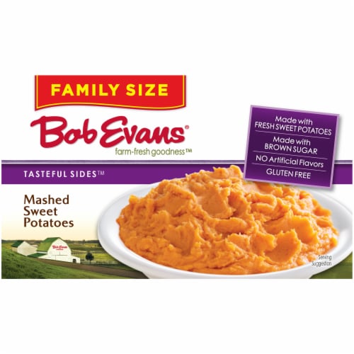 Bob Evans Farm-Fresh Goodness Tasteful Sides Mashed Sweet Potatoes Perspective: right