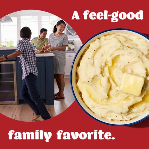 Bob Evans Mashed Potatoes, Original, Family Size 32 oz, Sides