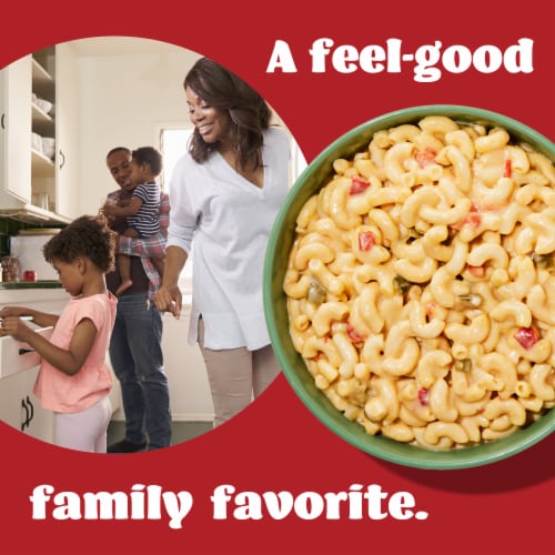 Bob Evans Queso Macaroni & Cheese Perspective: right