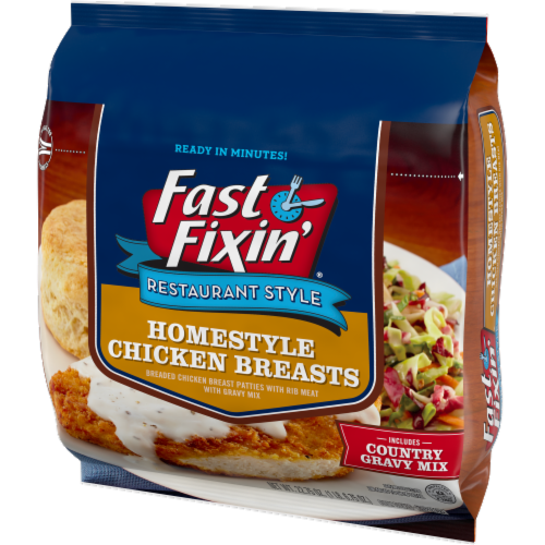 Fast Fixin'® Restaurant Style Homestyle Chicken Breasts Perspective: right