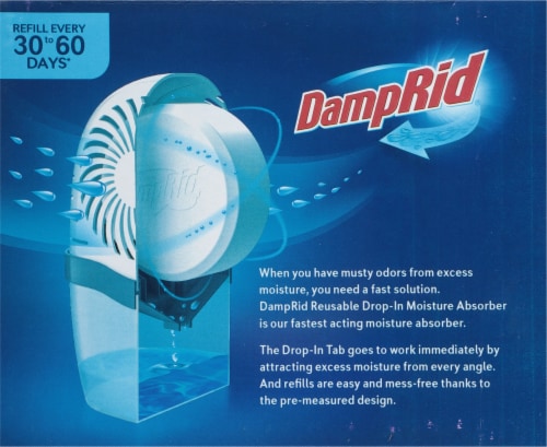 DampRid Fresh Scent Moisture Absorber Refill Tabs - 2 Pack Perspective: right