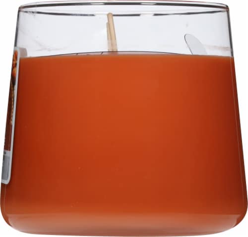 Candle-lite 2 Wick Tapered Jar Candle - Pumpkin Nutmeg Pie Perspective: right