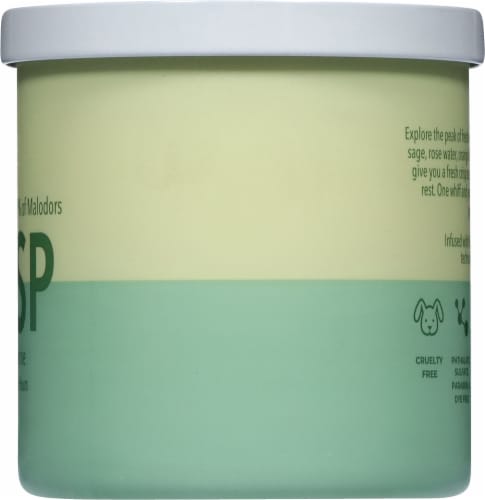 Candle-lite® Pure 2-Wick Jar Candle Crisp Perspective: right