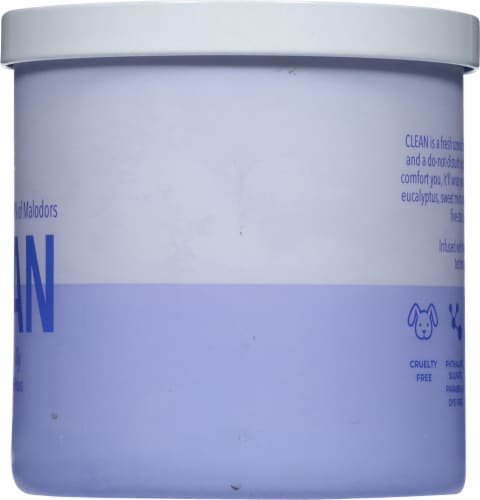 Candle-lite Odor Eliminating Clean Scented 2-Wick Candle Perspective: right
