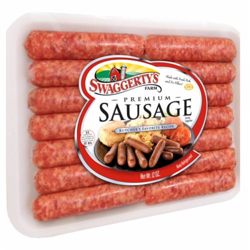 Swaggerty's Farm® 14 Premium Breakfast Sausage Links Perspective: right