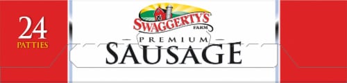 Swaggerty's Farm® 24 Premium Sausage Patties Hot Perspective: right