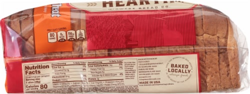 Village Hearth Honey Wheat Bread Perspective: right