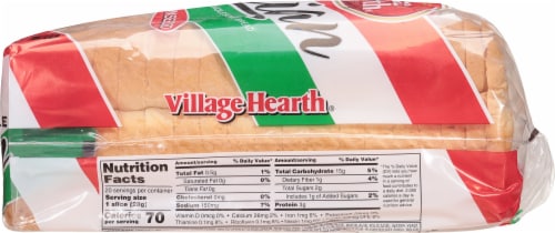 Village Hearth Unseeded Italian Bread Perspective: right