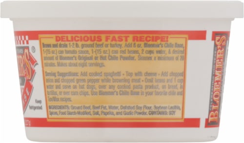 Bloemer's Chile Base Perspective: right