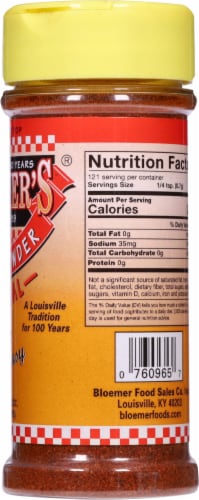 Bloemer's Chile Powder Perspective: right