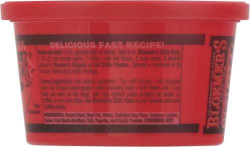Bloemer's Hot Chile Base Perspective: right