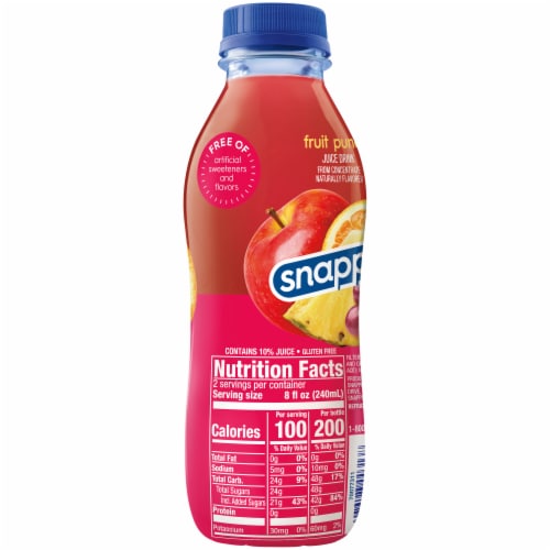 Snapple® Fruit Punch Juice Drink Perspective: right