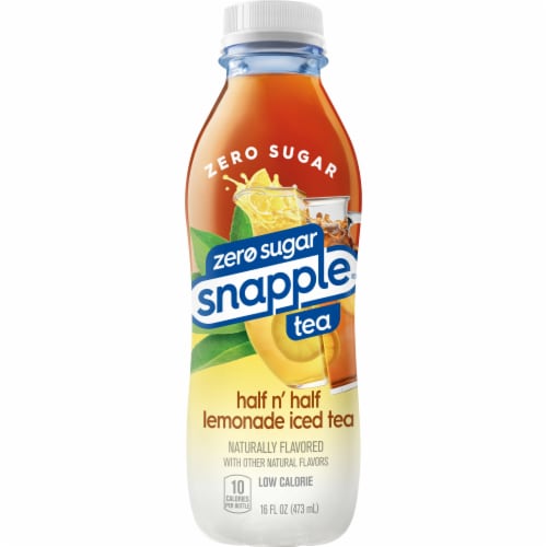 Snapple Zero Sugar Half 'n Half Tea Perspective: right