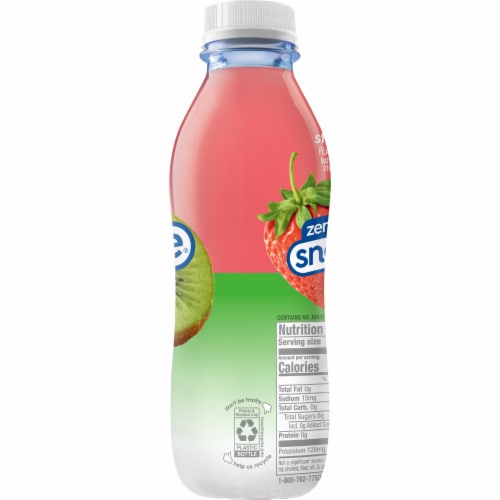 Snapple® Kiwi Strawberry Zero Sugar Fruit Drink Perspective: right