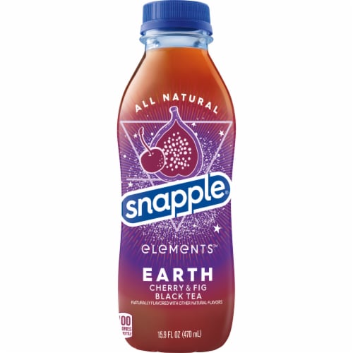 Snapple Cherry & Fig Black Tea Perspective: right
