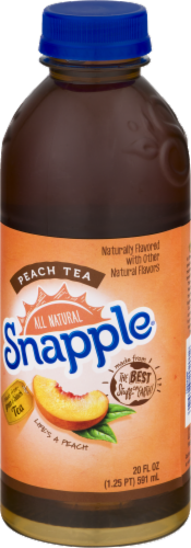 Snapple® Peach Iced Tea Drink Perspective: right