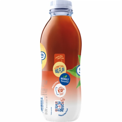 Snapple® Zero Sugar Peach Iced Tea Perspective: right