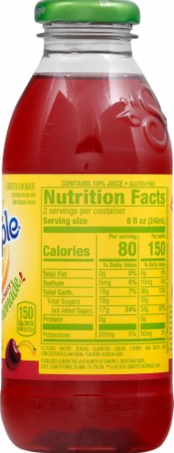Snapple Black Cherry Lemonade Tea Perspective: right