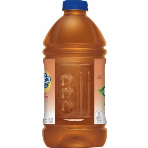 Snapple Zero Sugar Peach Tea Perspective: right