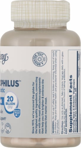 Solaray Multidophilus 12 Twelve Strain Formula Enteric VegCaps Perspective: right