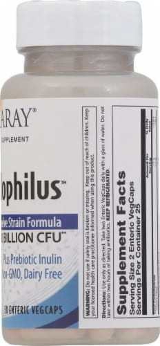 Solaray Multidophilus™ Freeze Dried Vegetarian Capsules Perspective: right