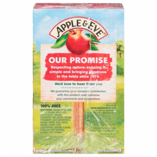 Apple & Eve® Organics 100% Juice Fruit Punch Perspective: right