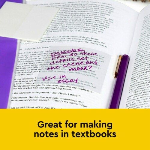Post-it® Brand Study Note Pack - Assorted Perspective: right