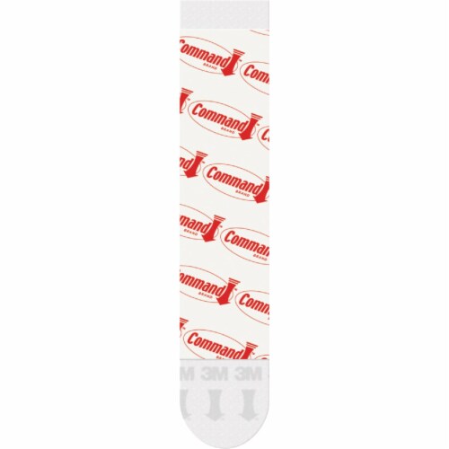 3M Command Clear Assorted Adhesive Strips, 8 Small, 4 Medium, 4 Large Strips Perspective: right